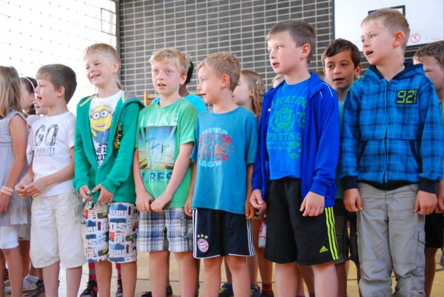 Abschied der 4. Klassen