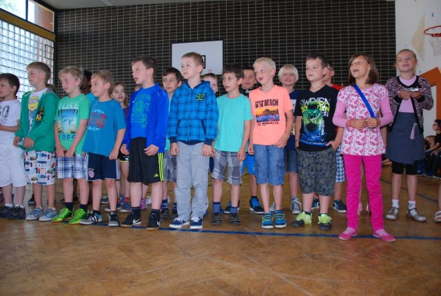 Abschied der 4. Klassen